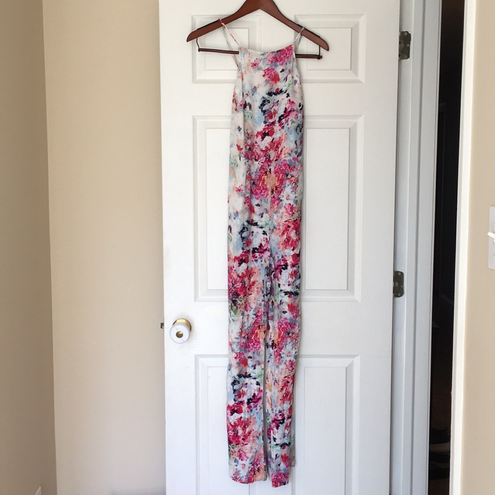 FOREVER 21 Floral Pant Jumpsuit Size L